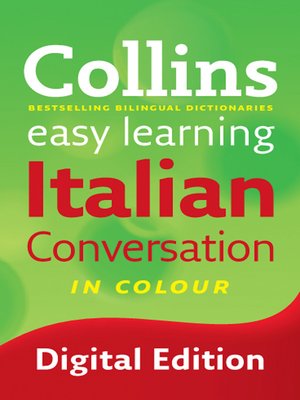 cover image of Collins Easy Learning Italian Conversation
